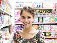 Uma Jolie At A Toy Store Exposing Herself!