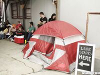 Gia Derza Cuts To The Front Of The Line!