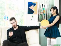 Ember Snow Is All Smiles For A Big Cock!