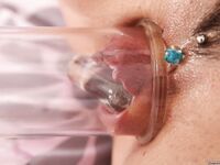 Blanche Bradburry Using A Pussy Pump On Her Pussy!