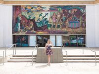 Veronica Weston In LA Flashing Her Sheer White Panties!