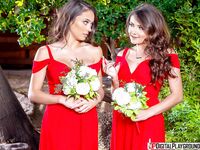 Ashly Anderson Threesome Sex Pictures At A Wedding!