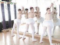 Ashly Anderson Ballerinas Group Sex Pictures!