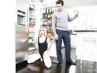 Jane Wilde Petite Pussy Is Fucked In The Kitchen!