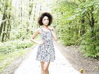 Luna Corazon Gets Her Pussy Licked While Out in The Woods!