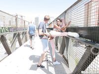 Luna Corazon Is Fucking Around White Danny D's Huge White Cock!