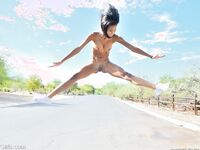 Nia Nacci Goes Nude On A Golf Course!