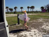 Anastasia Knight Beach Babe Bang Bus Screen Caps!