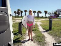 Anastasia Knight Beach Babe Bang Bus Screen Caps!