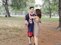 Eva Long Fucking A Hung College Jock!