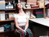 Bella Rolland Has Sex At A Porn Shop!