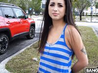 Mi Ha Doan Sucking And Fucking On The Bang Bus!