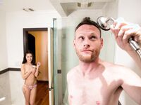 Cameron Canela Sucking and Fucking After a Day at the Pool!