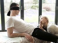 Perfect Blonde Nancy Taking Her Lovers Cock and Cum Inside Her!