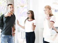 Vienna Black Group Study Sessions Turns Into Group Sex!