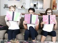 Vienna Black Group Study Sessions Turns Into Group Sex!