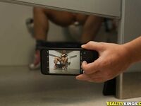 Hadley Viscara Fucking In A Public Bathroom!