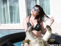 Lola Fae Pool Party Lesbian Group Sex Pictures!