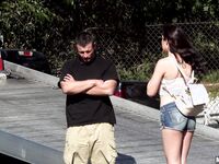 Audrey Royal Sucking And Fucking In A Car!