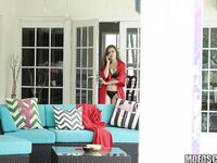 Lena Paul Takes Another Load Of Cum On Her Hairy Pussy!