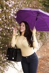 Angela White Teasing Pictures While Out In The Rain!