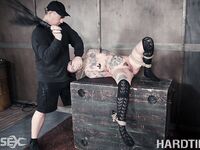 Leigh Raven Hard Tied Bondage Sex Pictures!