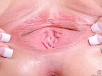 Kennedy Jax Bright Pink Pussy Up Close And Spread Open!