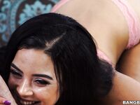 Maya Bijou Taking Her Time While Sucking On A Cock!