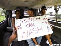 Yara Skye And The Busty Jaime Fetti Sucking And Fucking On The Bang Bus!