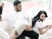 Megan Sage Seems To Always End Up With A Lot Of Cum On Her!