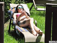 Megan Sage In A String Bikini And Then Having Sex!