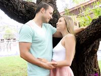 Carolina Sweets Gets Cum On Her Belly!