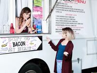 Alex Blake Getting Fucked On A Food Truck!