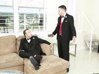 Lennox Luxe Getting In A Fuck While In A Wedding Dress!