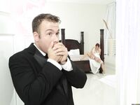 Lennox Luxe Getting In A Fuck While In A Wedding Dress!