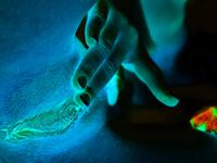 Arya Fae Stripping On The Floor For Hustler!