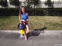 Kiley Jay On The Bang Bus Having Sex Over The Holidays!