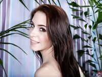 Anna De Ville In Just A Silk Robe, No Bra Or Panties!