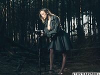 Aislin All Nude Out Out On The Woods!