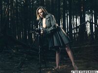 Aislin All Nude Out Out On The Woods!