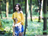 Lara Maiser Nude In The Woods!