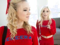 Bailey Brooke And Piper Perri Making Out In Cheerleader Uniforms!