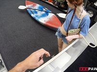 Dolly Little Fucking And Sucking At A Porn Shop!