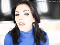 Kimber Woods Sucks A Load Of Cum Into Her Mouth!