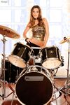 Andie Valentino Shows It All By Her Drumset!