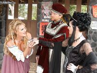 Rebeca Linares Gets A Renaissance Fair Threesome!
