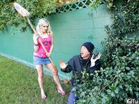 Kylee Reese Fucking The Hell Out Of A Peeping Tom!