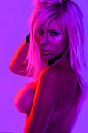 Kenzie Marie Teases In The Black Light!