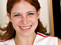 Ginger Blaze Is One Horny Cheerleader!