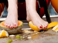 Scarlett Faye Showing Off Her Cute Little Toes!